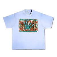 Grape Ice cactus cowhide serape Urban Heavy Tee - AdoDesignShop