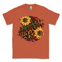 Copper Christmas leopard sunflower Classic Tee - BarkalooDesign