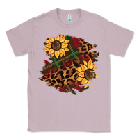 Lilac Christmas leopard sunflower Classic Tee - BarkalooDesign