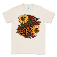 Natural Christmas leopard sunflower Classic Tee - BarkalooDesign