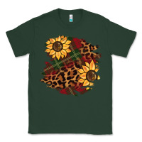Sports Green Christmas leopard sunflower Classic Tee - BarkalooDesign