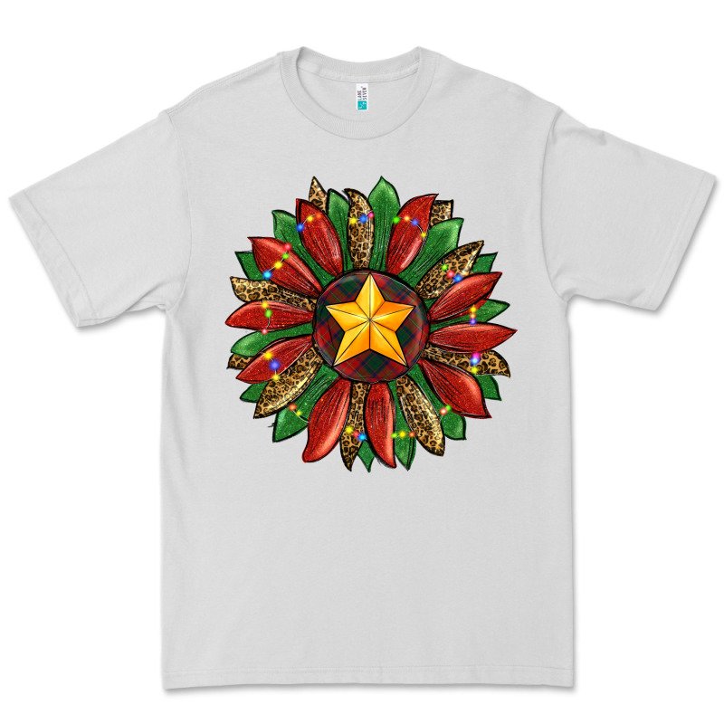 Christmas Sunflower Premium Tee by RanaPortraitStore | Teevron