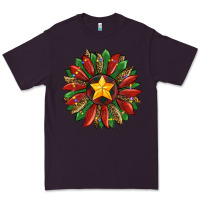 Plum christmas sunflower Premium Tee - RanaPortraitStore