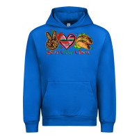 Cobalt Peace love tacos Mexico Urban Hoodie - HowdyJamesFarm