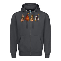 Smoke howdy christmas trees Zipper Hoodie - MaliasSmallBusiness