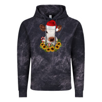 Cloud Black calf sunflower christmas Vintage Hoodie - JahusDesignShop