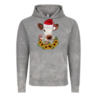 Cloud Rock calf sunflower christmas Vintage Hoodie - JahusDesignShop
