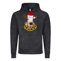 Calf Sunflower Christmas Vintage Hoodie | Teevron