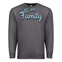 Charcoal Heather We Are Family Premium Sweatshirt - Bettercallsaul