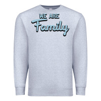 Heather Grey We Are Family Premium Sweatshirt - Bettercallsaul