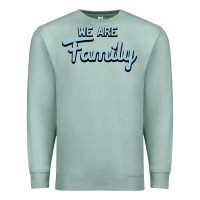 Seafoam We Are Family Premium Sweatshirt - Bettercallsaul