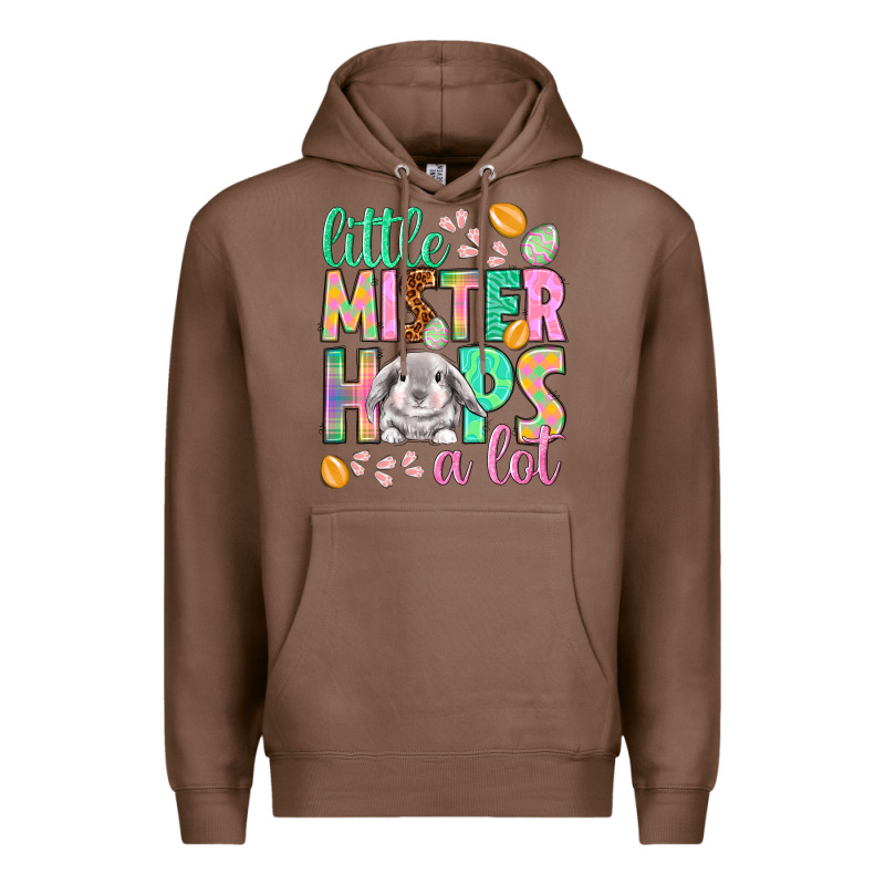 Little Mister Hops A Lot Premium Hoodie by NancyCooperArtShop | Teevron