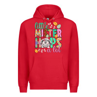 Red little mister hops a lot Premium Hoodie - NancyCooperArtShop