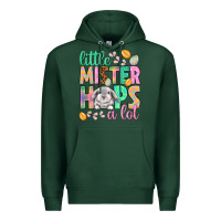 Sports Green little mister hops a lot Premium Hoodie - NancyCooperArtShop