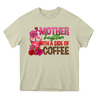 Mossy mother hustler wt a side of coffee Heavy Core Tee - texasbilliewilder