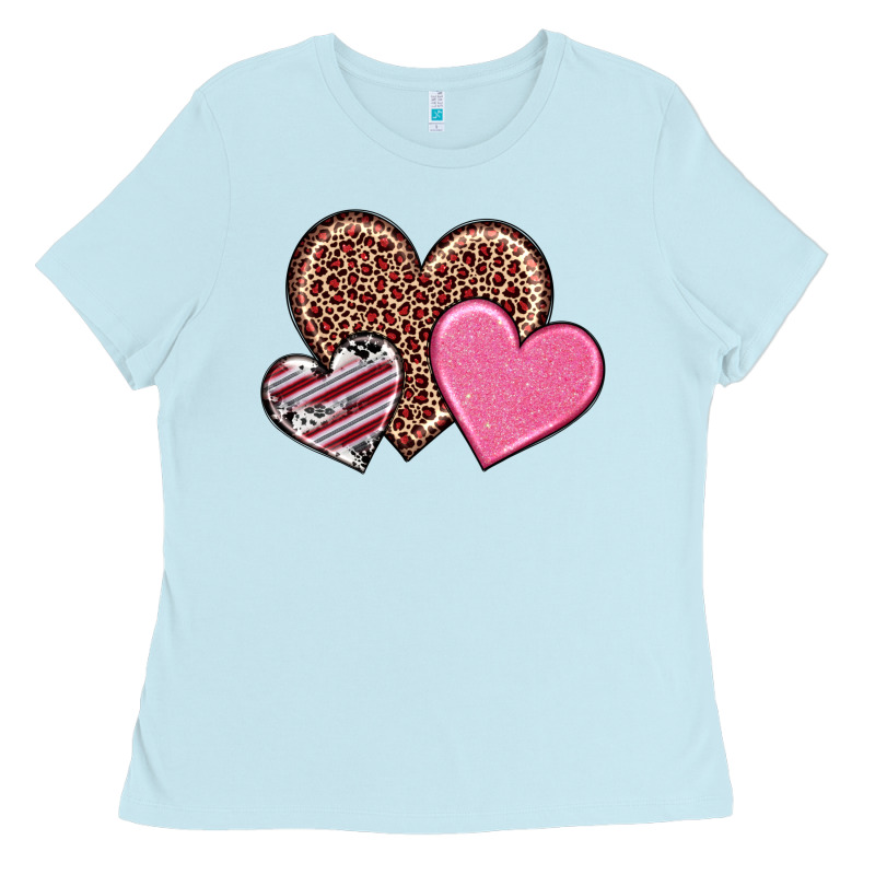 Valentine's Day Hearts Ladies Tee by RanaPortraitStore | Teevron