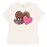 Bone valentine's day hearts Ladies Tee - RanaPortraitStore
