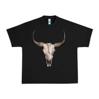Black bullskull Urban Heavy Tee - Artiststas