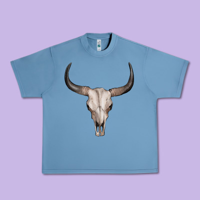 Bullskull Urban Heavy Tee Designed By Artiststas