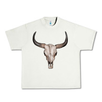 Pistachio bullskull Urban Heavy Tee - Artiststas