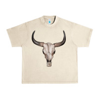 Sandshell bullskull Urban Heavy Tee - Artiststas