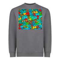 Storm autism awareness puzzle Heavyweight Sweatshirt - BarkalooDesign