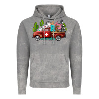 Cloud Rock rca nurse truck with cactus Vintage Hoodie - AdoDesignShop