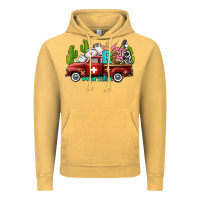 Vintage Mustard rca nurse truck with cactus Vintage Hoodie - AdoDesignShop