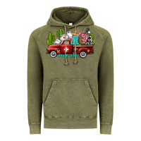 Rca Nurse Truck With Cactus Vintage Hoodie | Teevron