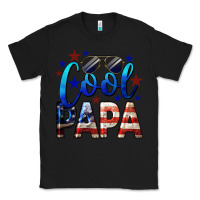 Black Cool Papa American Classic Tee - LillyAllenDesigns