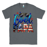 Charcoal Heather Cool Papa American Classic Tee - LillyAllenDesigns