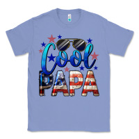 Colony Blue Cool Papa American Classic Tee - LillyAllenDesigns