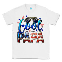 White Cool Papa American Classic Tee - LillyAllenDesigns