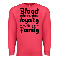 Cardinal Blood Makes You Related Makes You Family Premium Sweatshirt - Bettercallsaul