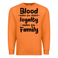 Carrot Blood Makes You Related Makes You Family Premium Sweatshirt - Bettercallsaul