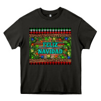 Asphalt feliz navidad Heavy Core Tee - RanaPortraitStore