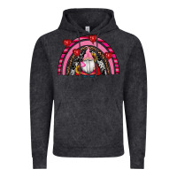 Vintage Black valentines day gnomes rainbow Vintage Hoodie - RanaPortraitStore
