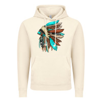 Vintage Artic indian headdress Vintage Hoodie - JahusDesignShop