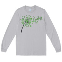 Moon Dust four leaf clover Long Sleeve Tee - MaliasSmallBusiness