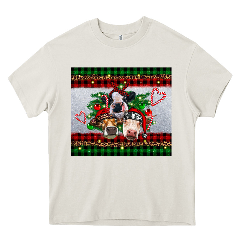Christmas Heifers Heavy Core Tee by RanaPortraitStore | Teevron