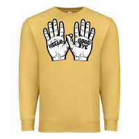 Antique Gold Cult of Klaus Umbrella Premium Sweatshirt - Bettercallsaul