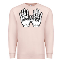 Pale Pink Cult of Klaus Umbrella Premium Sweatshirt - Bettercallsaul