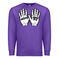 Purple Cult of Klaus Umbrella Premium Sweatshirt - Bettercallsaul