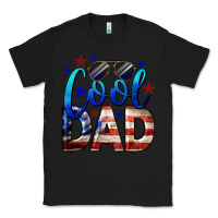 Black Cool American Dad Classic Tee - LillyAllenDesigns