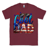 Burgundy Cool American Dad Classic Tee - LillyAllenDesigns