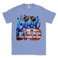 Colony Blue Cool American Dad Classic Tee - LillyAllenDesigns