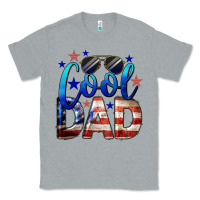 Heather Grey Cool American Dad Classic Tee - LillyAllenDesigns