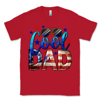 Red Cool American Dad Classic Tee - LillyAllenDesigns