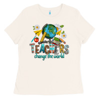 Bone teachers change the world Ladies Tee - texasbilliewilder