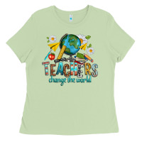 Matcha teachers change the world Ladies Tee - texasbilliewilder